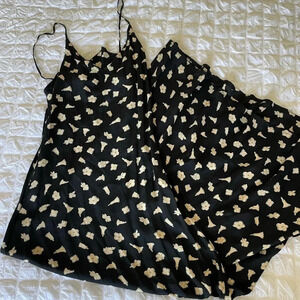 RARE Stone Cold Fox printed maxi slip dress